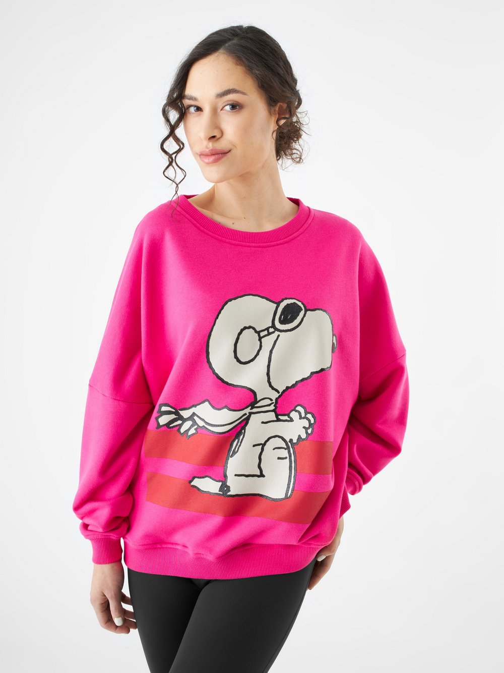 Codello Sweatshirt Damen Baumwolle pink bedruckt, S