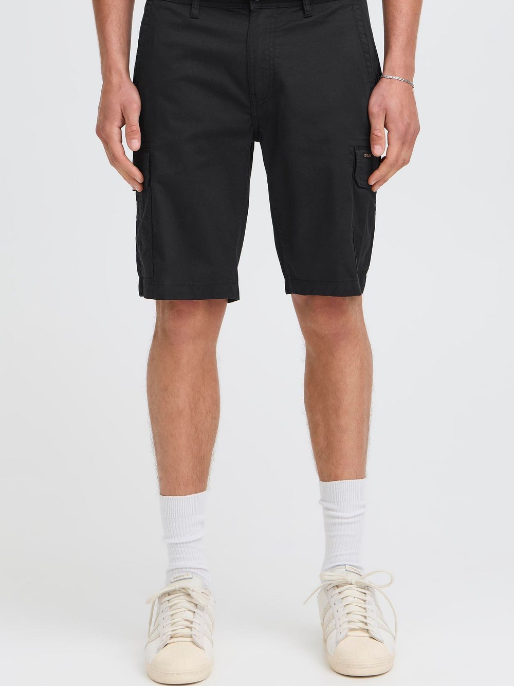Solid Cargoshorts Herren Baumwolle schwarz, XXXL