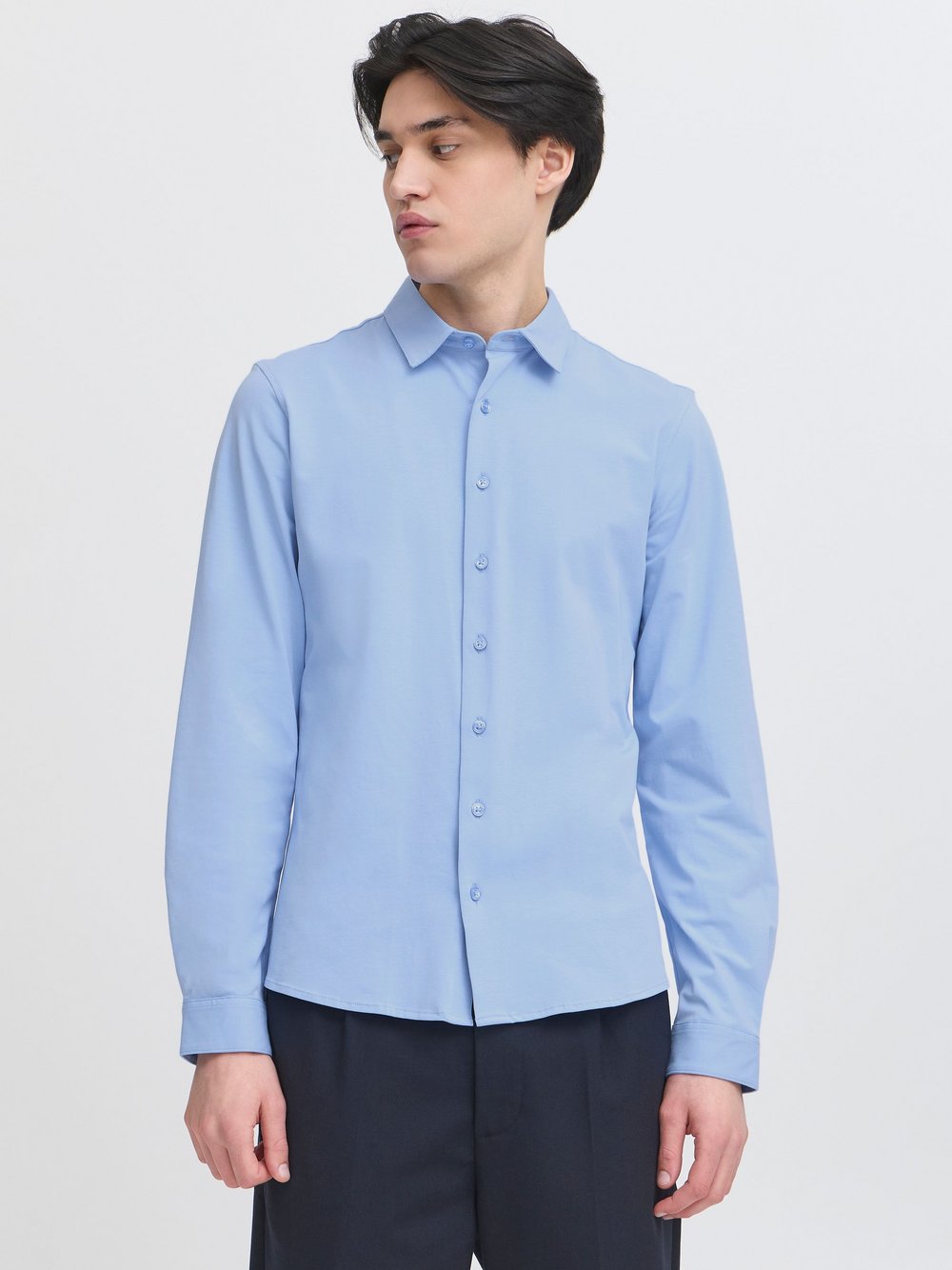 Thumbnail - CASUAL FRIDAY Businesshemd Herren Regular Fit Baumwolle blau, L