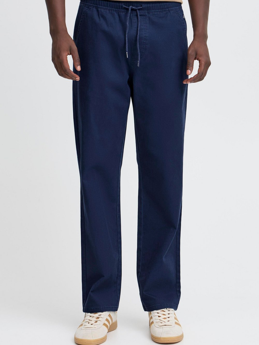 BLEND Chinohose Herren Baumwolle blau, S