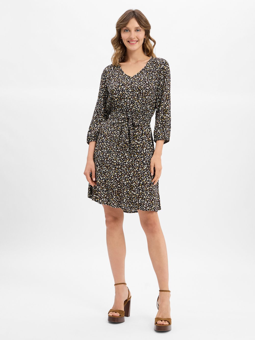 Thumbnail - zero Kleid Damen Viskose mehrfarbig gemustert, 38