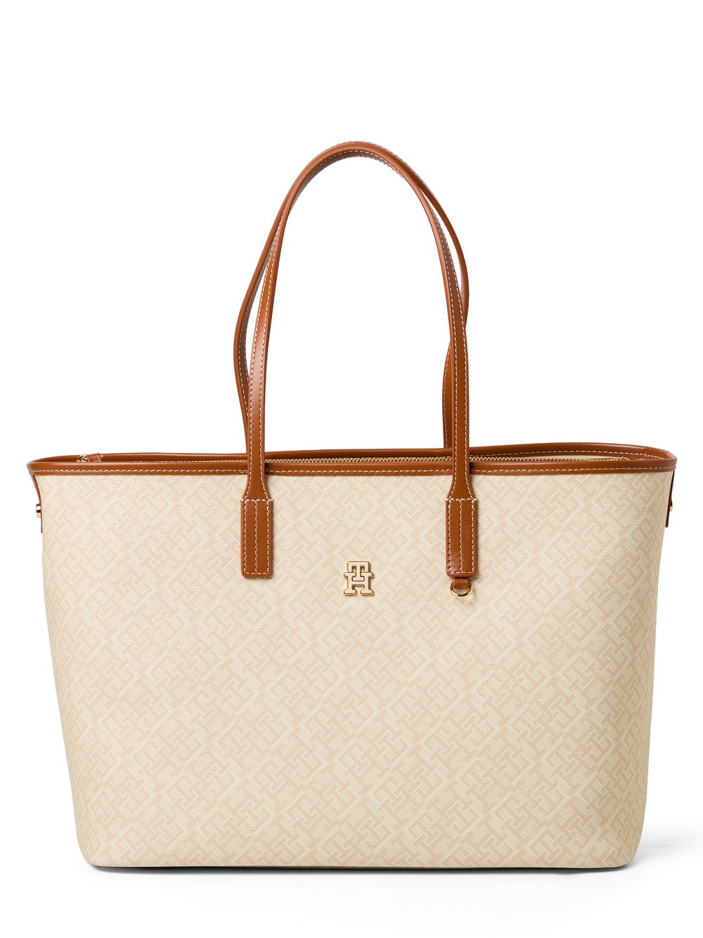 Tommy Hilfiger Shopper Damen Kunstleder mehrfarbig gemustert, ONE SIZE
