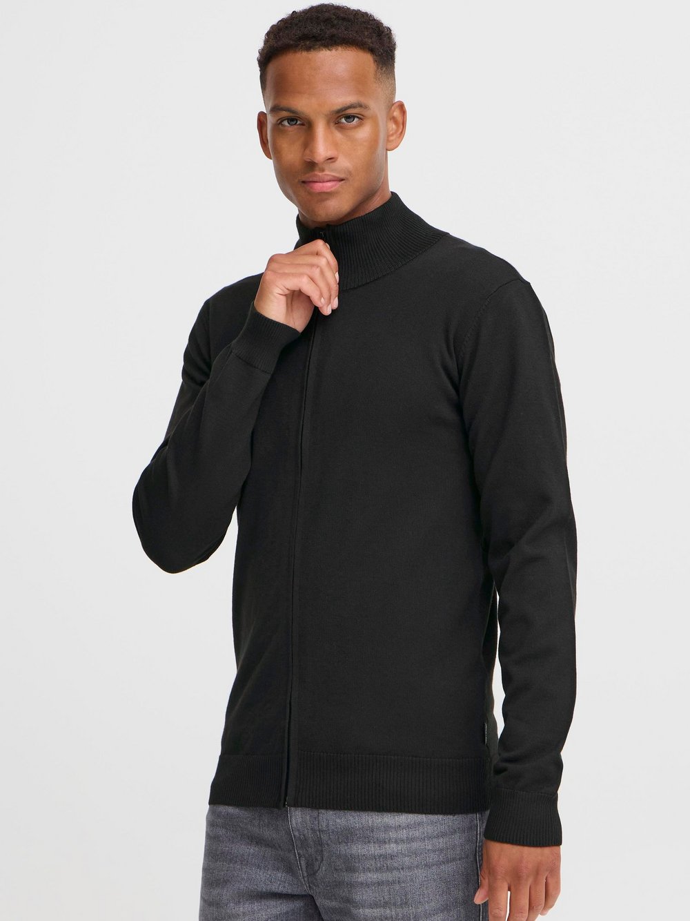 Thumbnail - BLEND Trainingsjacke Herren schwarz, S