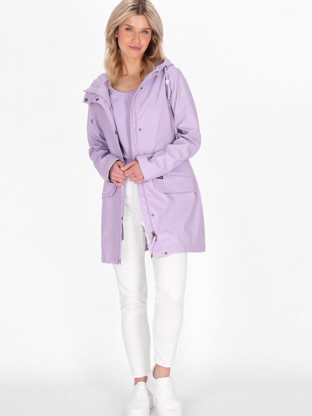 Schmuddelwedda Mantel Damen lila, M