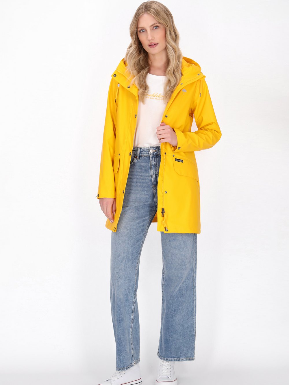 Schmuddelwedda Mantel Damen gelb, M