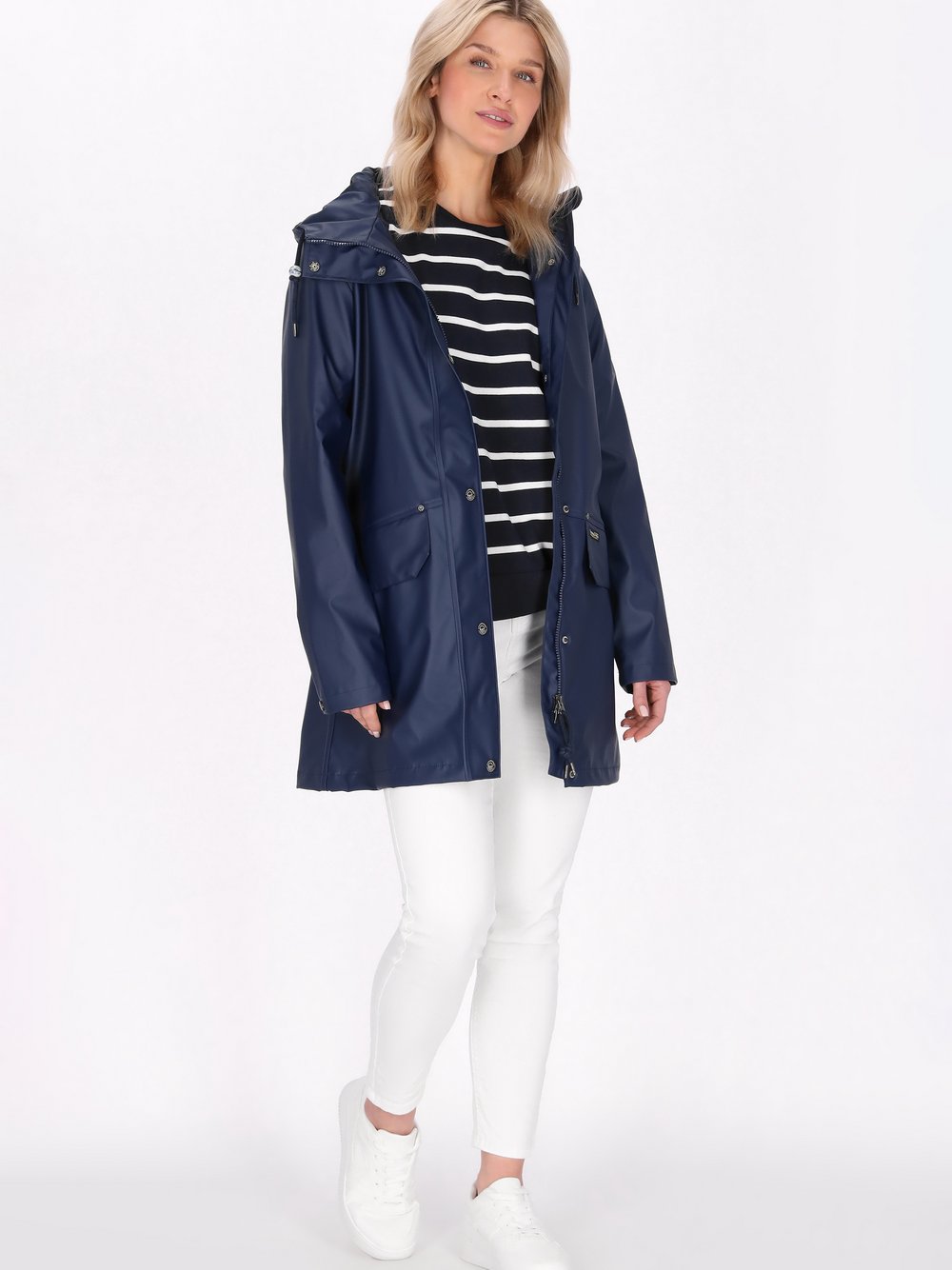 Schmuddelwedda Mantel Damen blau, L