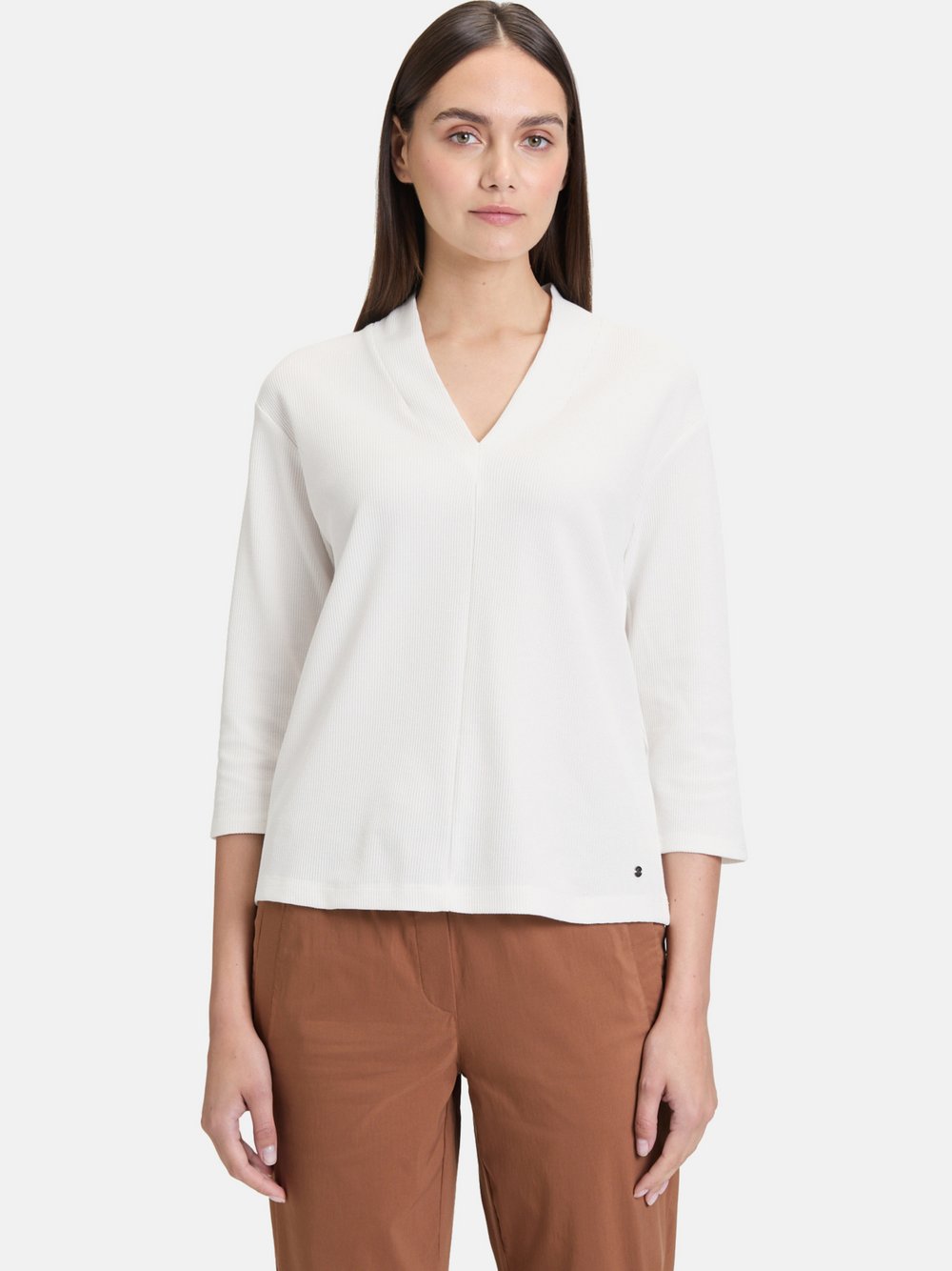 Betty & Co Casual-Shirt Damen weiß, XXL