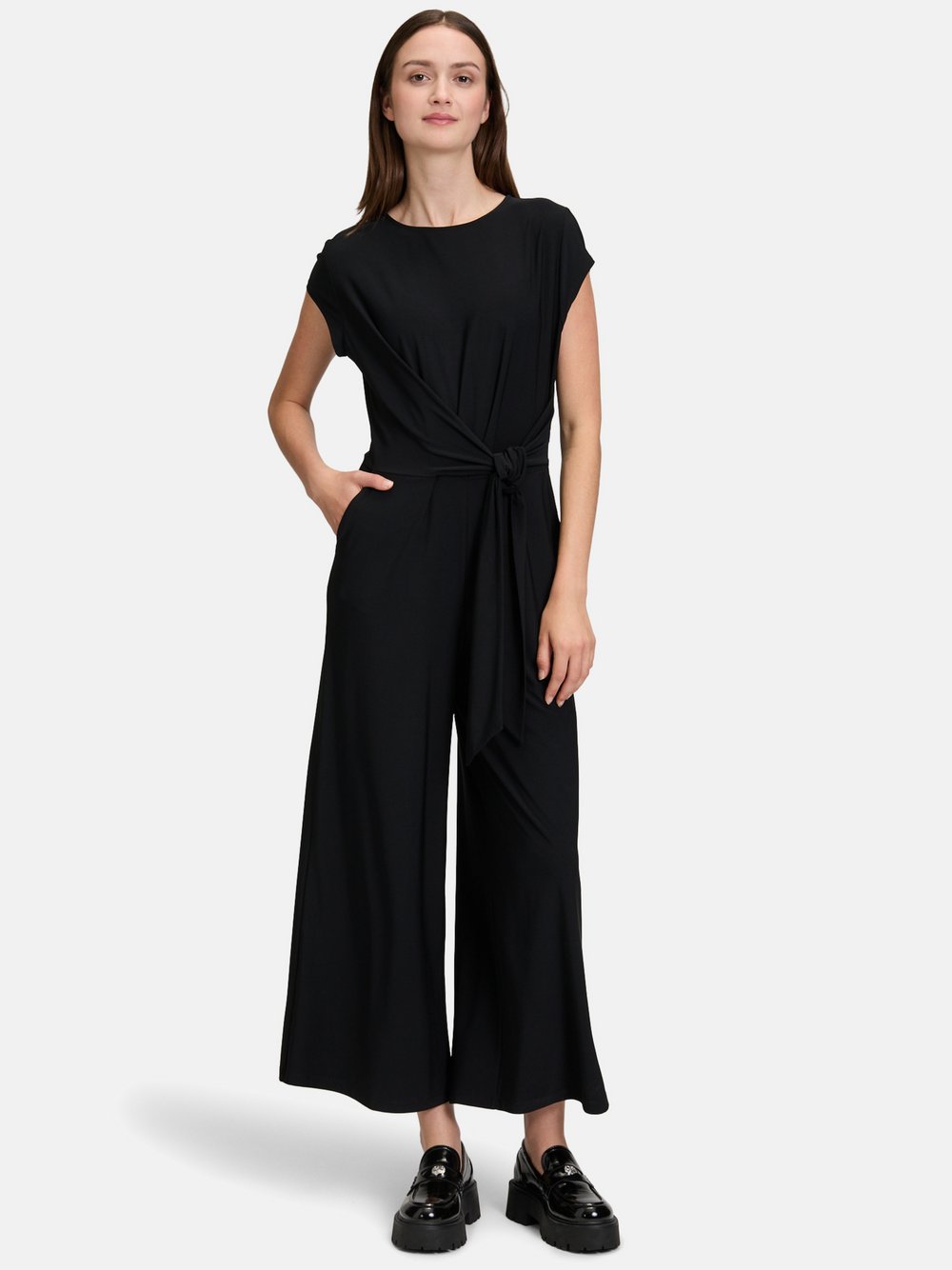 Cartoon Jumpsuit Damen schwarz, 46