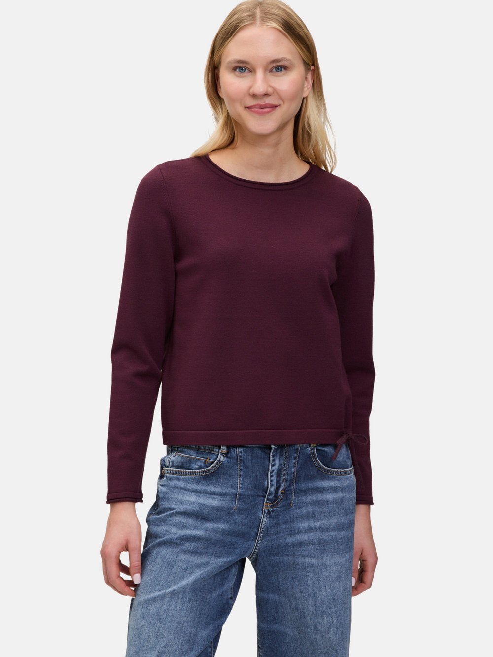 Cartoon Strickpullover Damen Viskose lila, 42