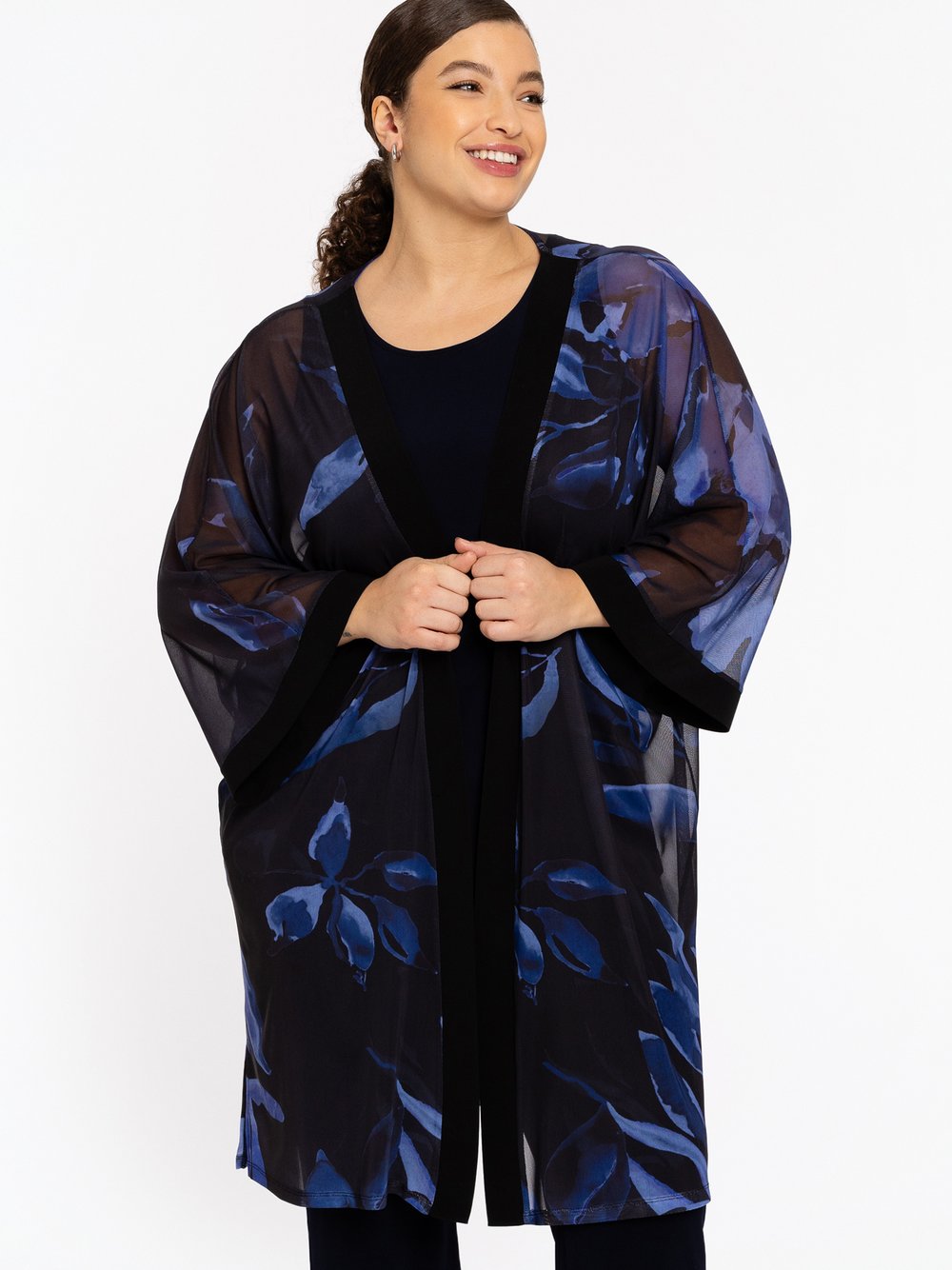 YOEK Kimono Damen marine, 54-56