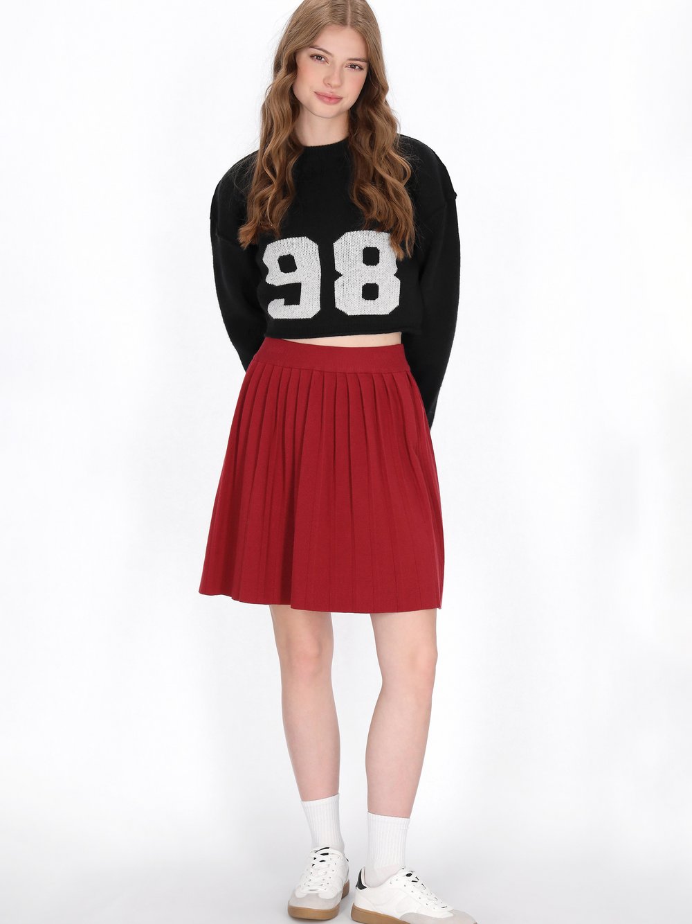 Thumbnail - MyMo Rock Damen Viskose rot, XL/XXL