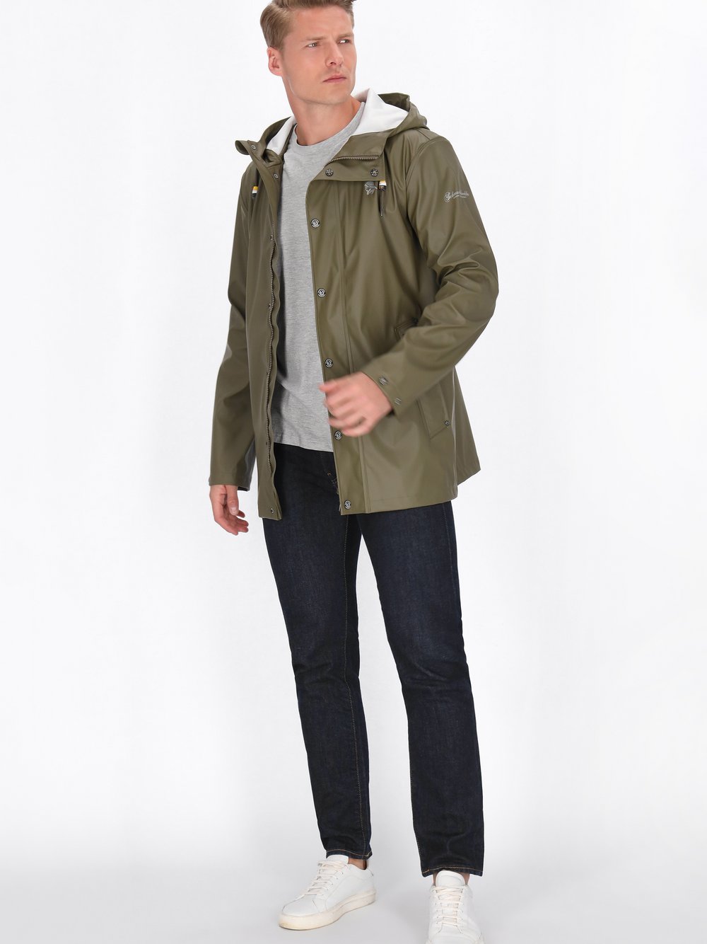 Schmuddelwedda Jacke Herren grün, L