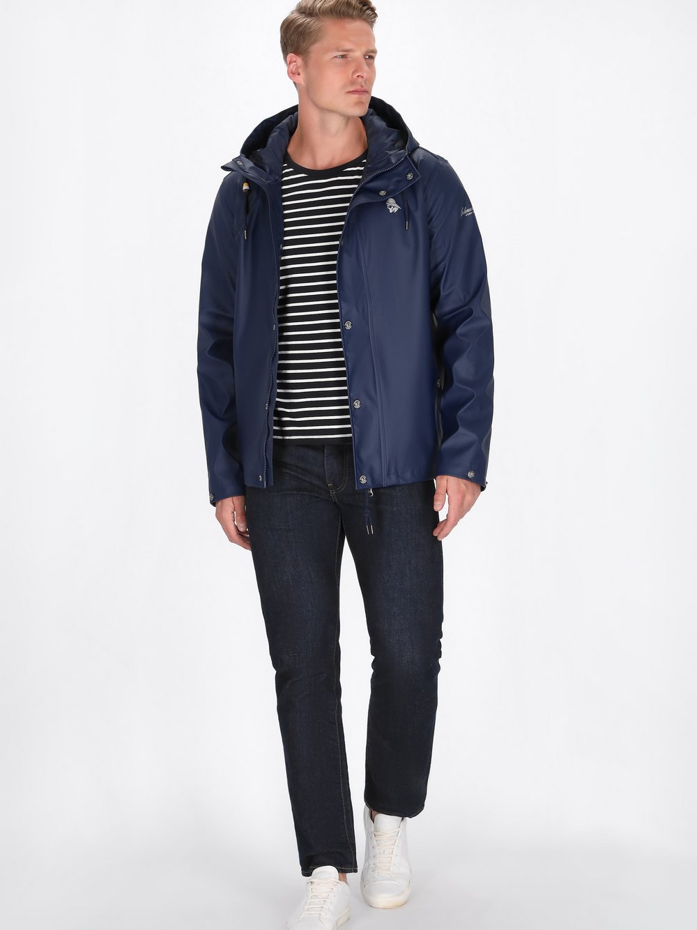 Schmuddelwedda Jacke Herren blau, L