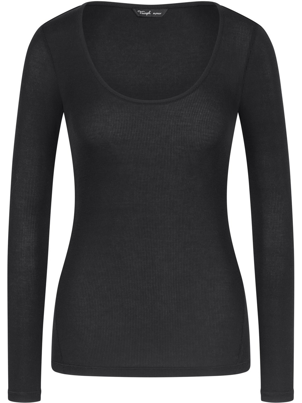 Triumph Longsleeve Damen schwarz, XS