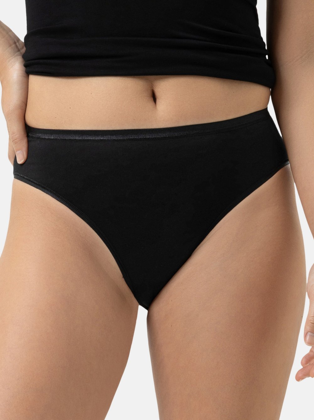 Thumbnail - Mey American-Pants im 3er-Pack Modal Pure Damen schwarz, S