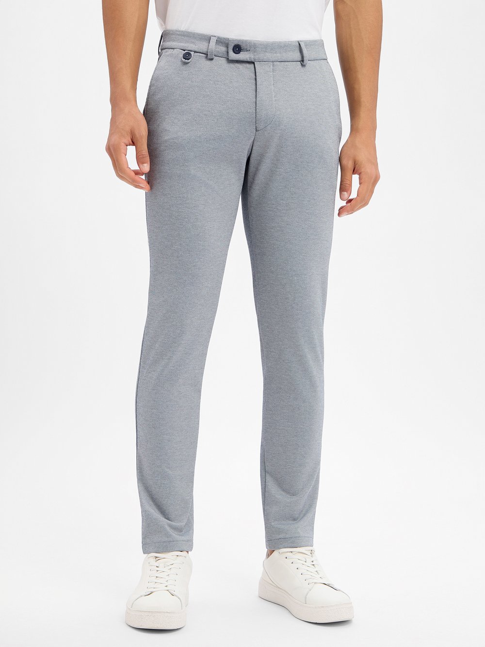 Bugatti Stoffhose Herren mehrfarbig gemustert, 34-30