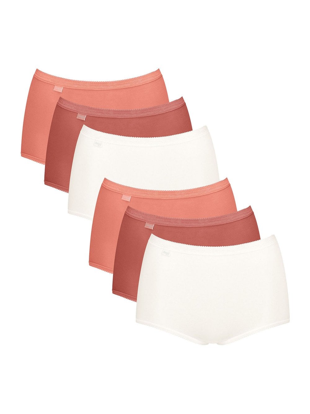 sloggi Midislip  Damen Jersey mehrfarbig, 44