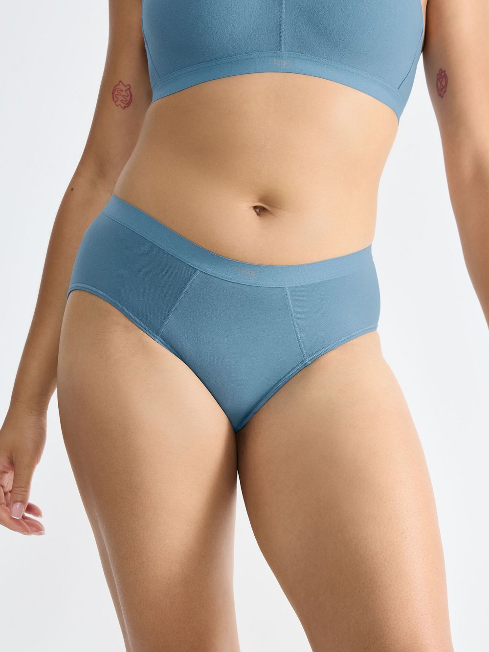 sloggi Hipster  Damen Jersey blau, S