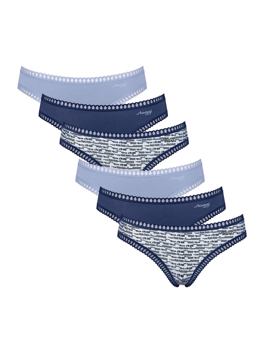 Thumbnail - sloggi Minislip  Damen Jersey mehrfarbig, XXL