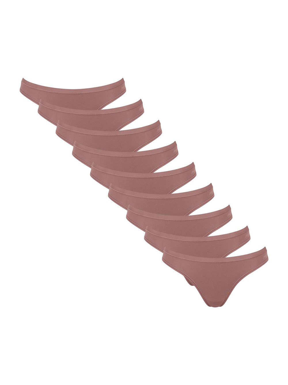 sloggi Minislip  Damen Jersey braun, L