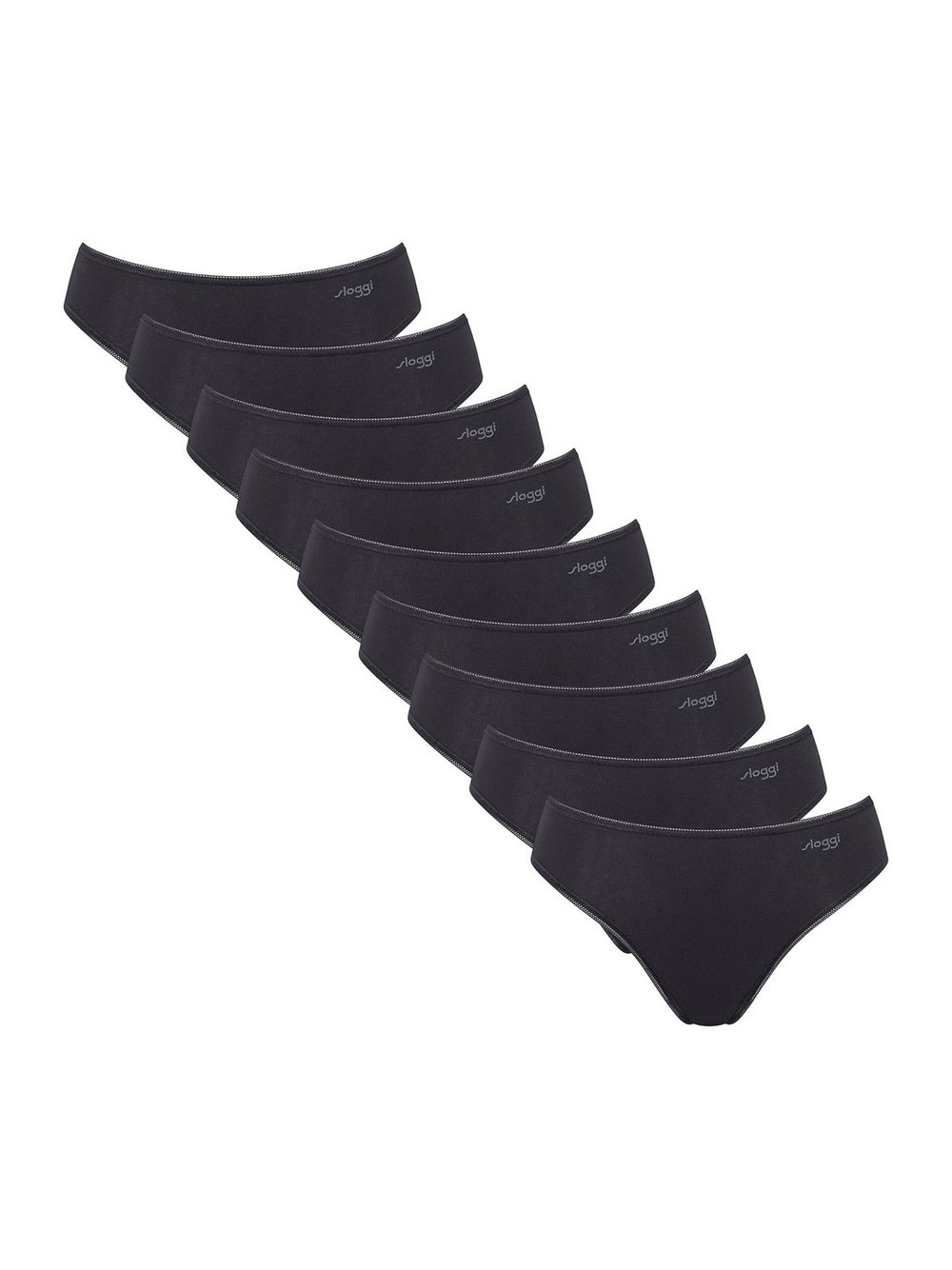 Thumbnail - sloggi Tai-Slip Damen Jersey schwarz, M