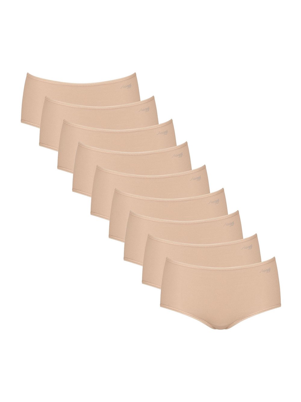 Thumbnail - sloggi Midislip Damen Jersey beige, L