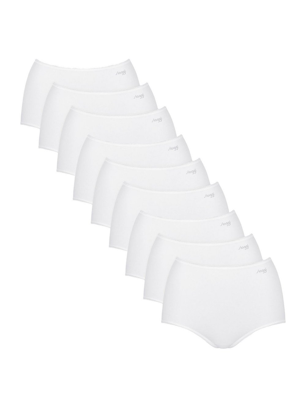 Thumbnail - sloggi Maxislip  Damen Jersey weiß, M