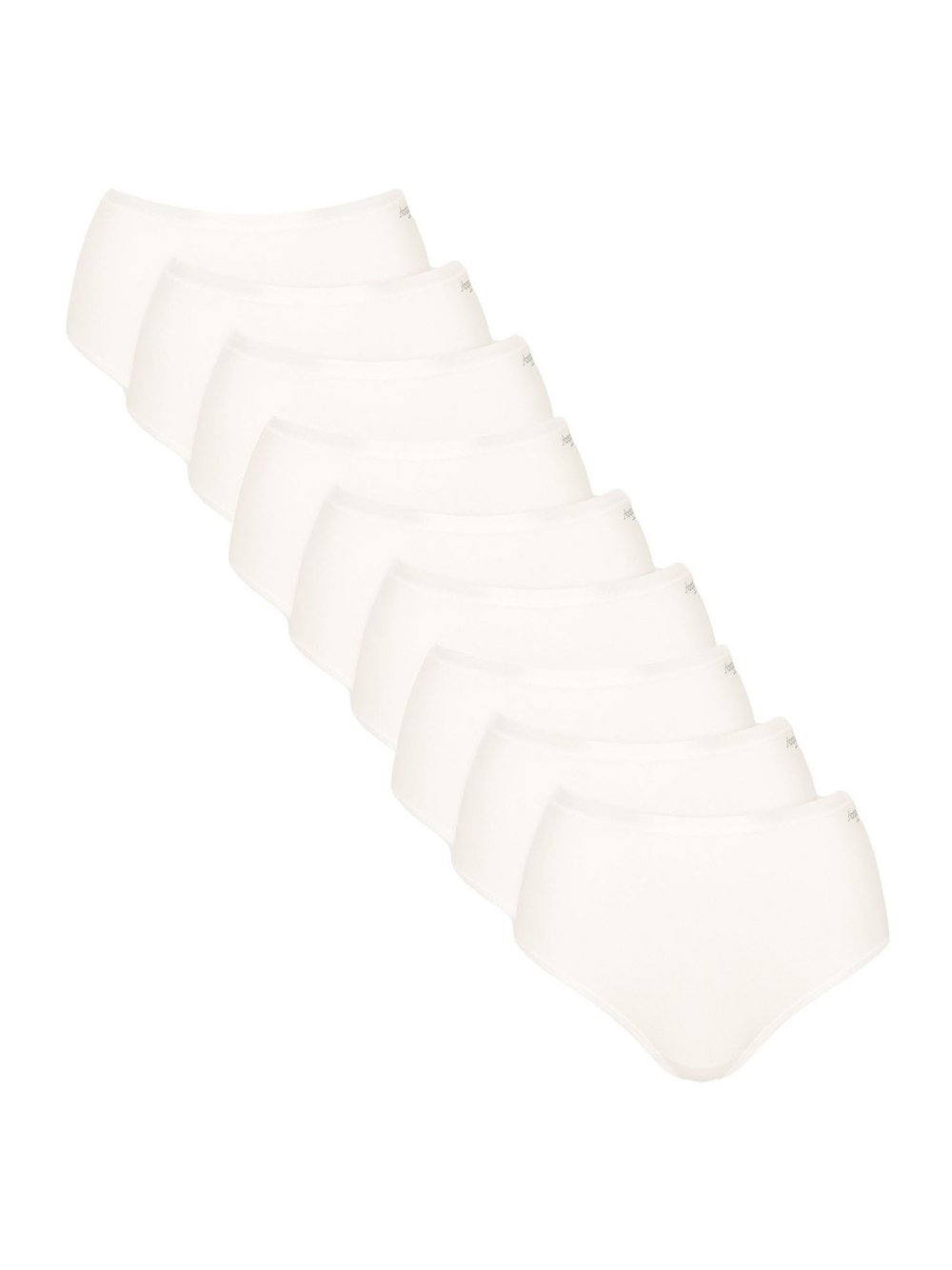 sloggi Maxislip  Damen Jersey weiß, L