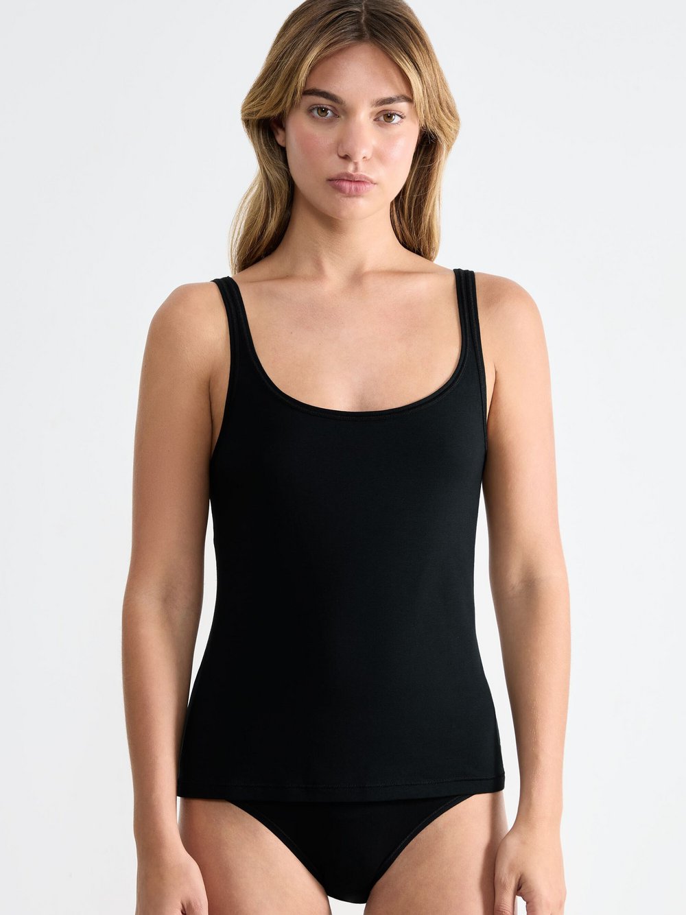 sloggi Tanktop  Damen Jersey schwarz, L