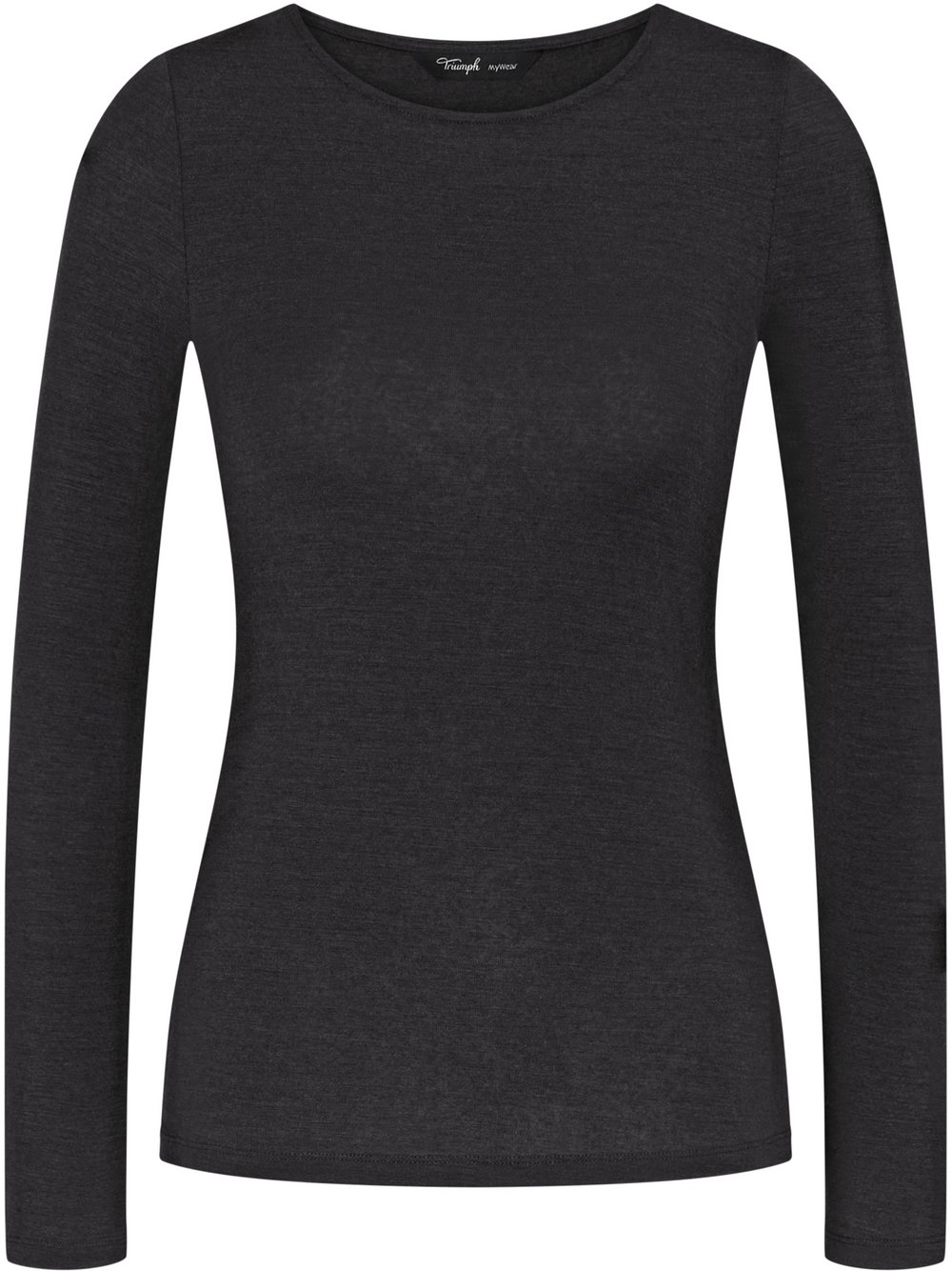 Thumbnail - Triumph Longsleeve  Damen schwarz bedruckt, L