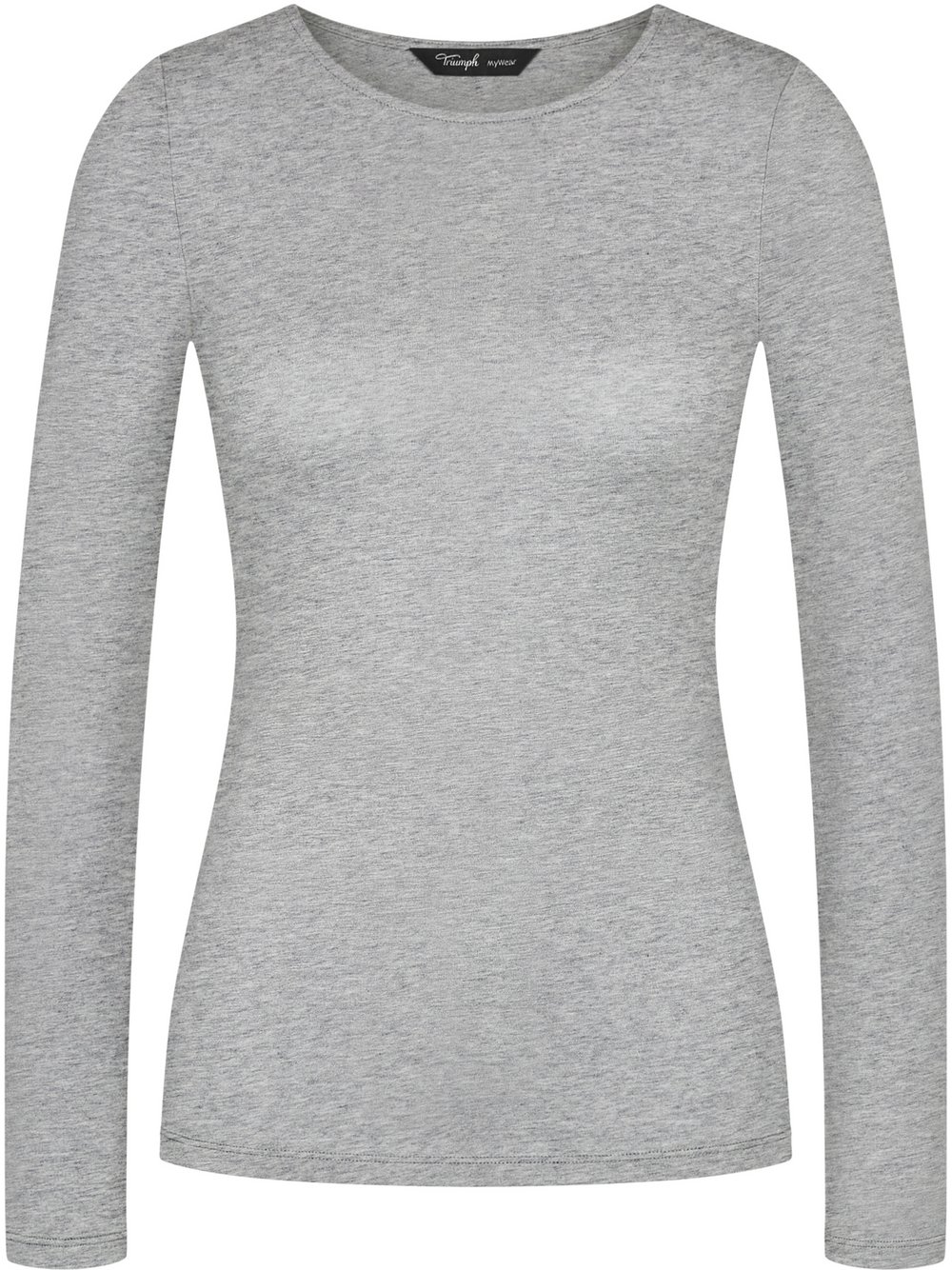 Thumbnail - Triumph Longsleeve Damen grau bedruckt, XL