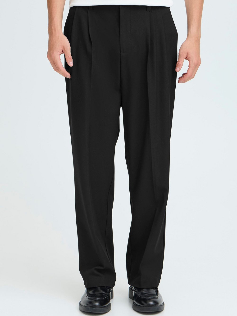 CASUAL FRIDAY Chinohose Herren schwarz, 36-32