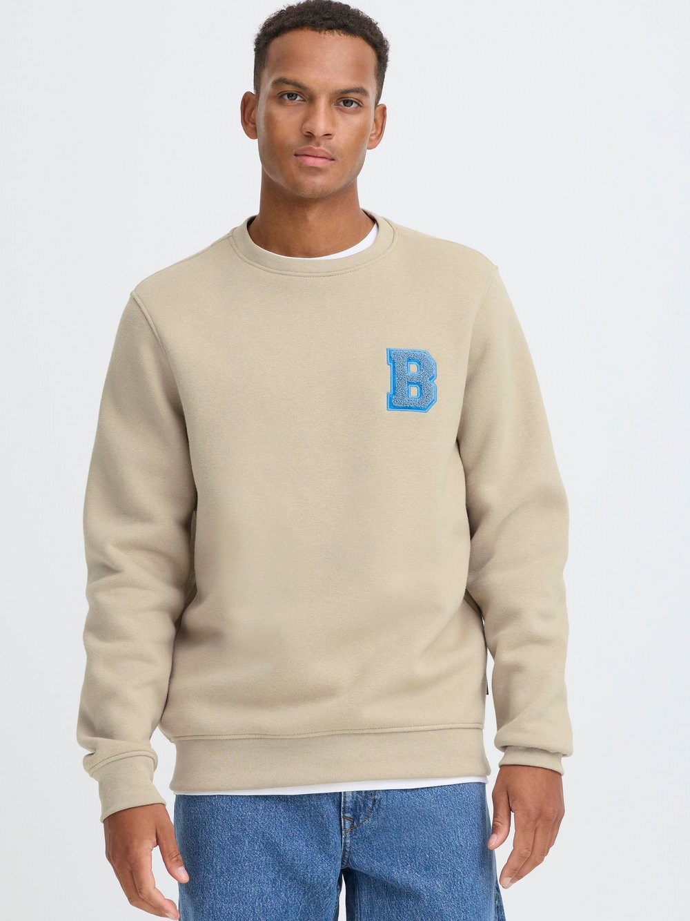 BLEND Sweater Herren Textil beige, XXXL