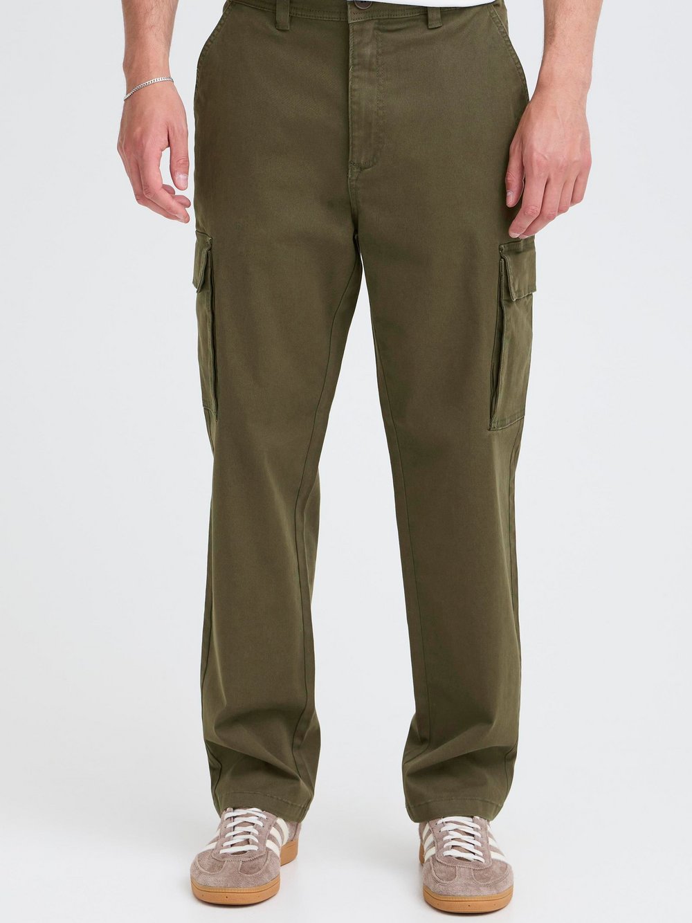BLEND Cargohose Herren Baumwolle grün, 30-34