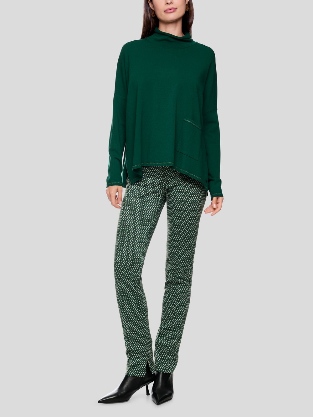 Marc Cain Pullover Damen Viskose grün, 40