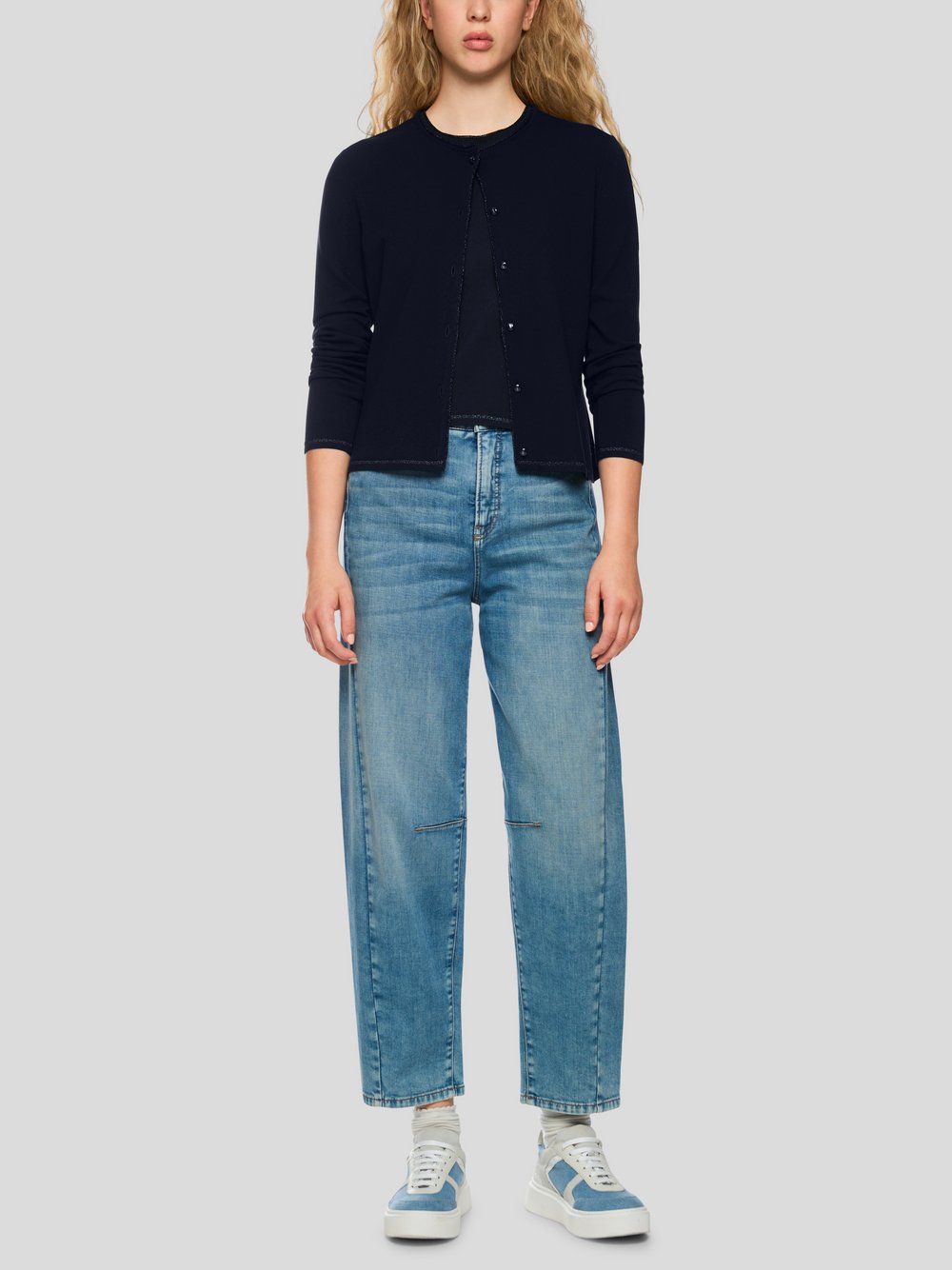 Thumbnail - Marc Cain Cardigan Damen Viskose blau, 44
