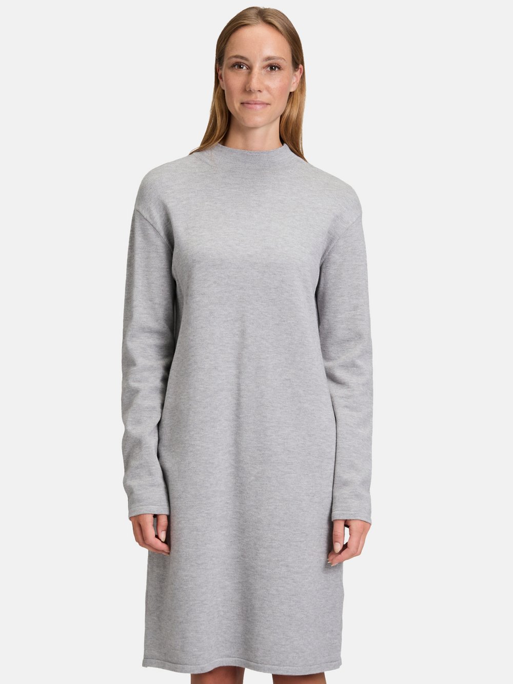 Betty Barclay Strickkleid Damen Viskose grau, 42