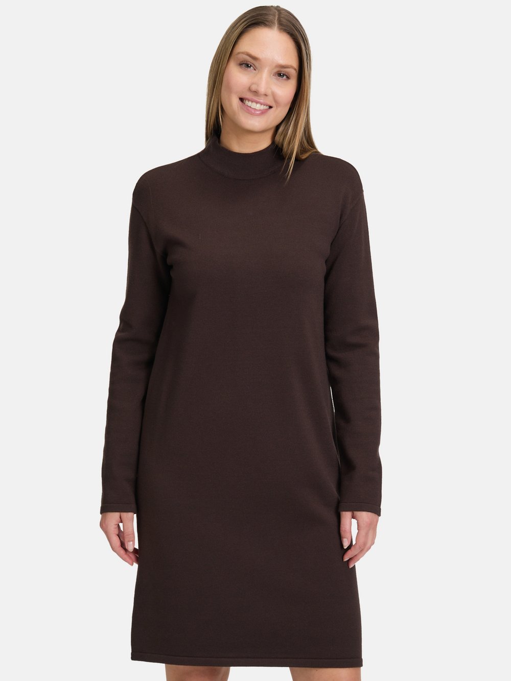 Betty Barclay Strickkleid Damen Viskose braun, 48