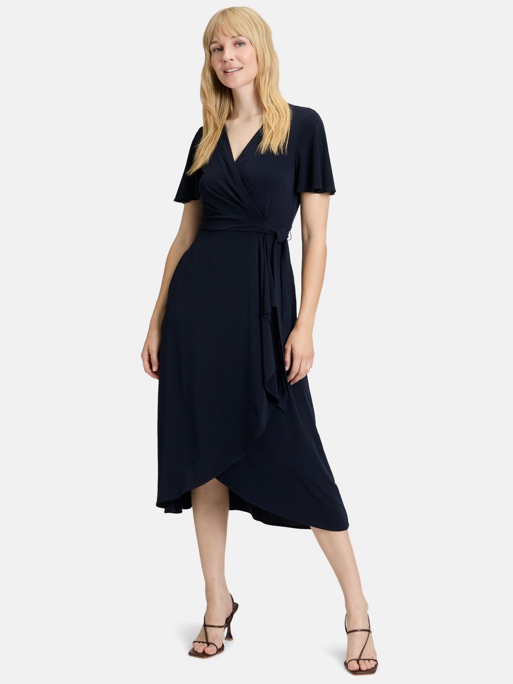 Vera Mont Jerseykleid Damen blau, 36
