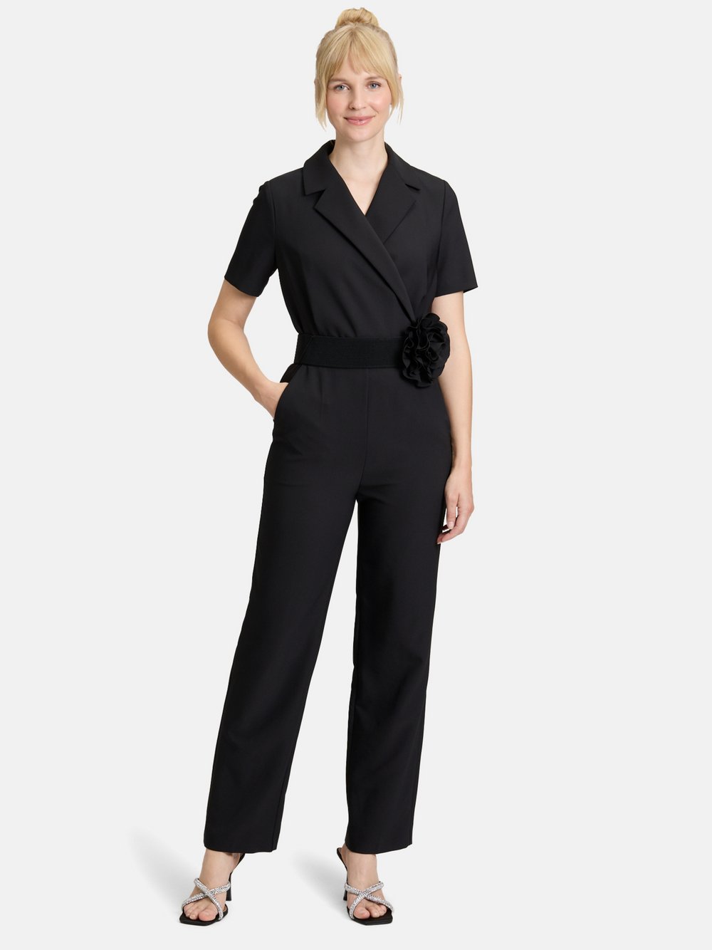 Vera Mont Jumpsuit Damen schwarz, 44
