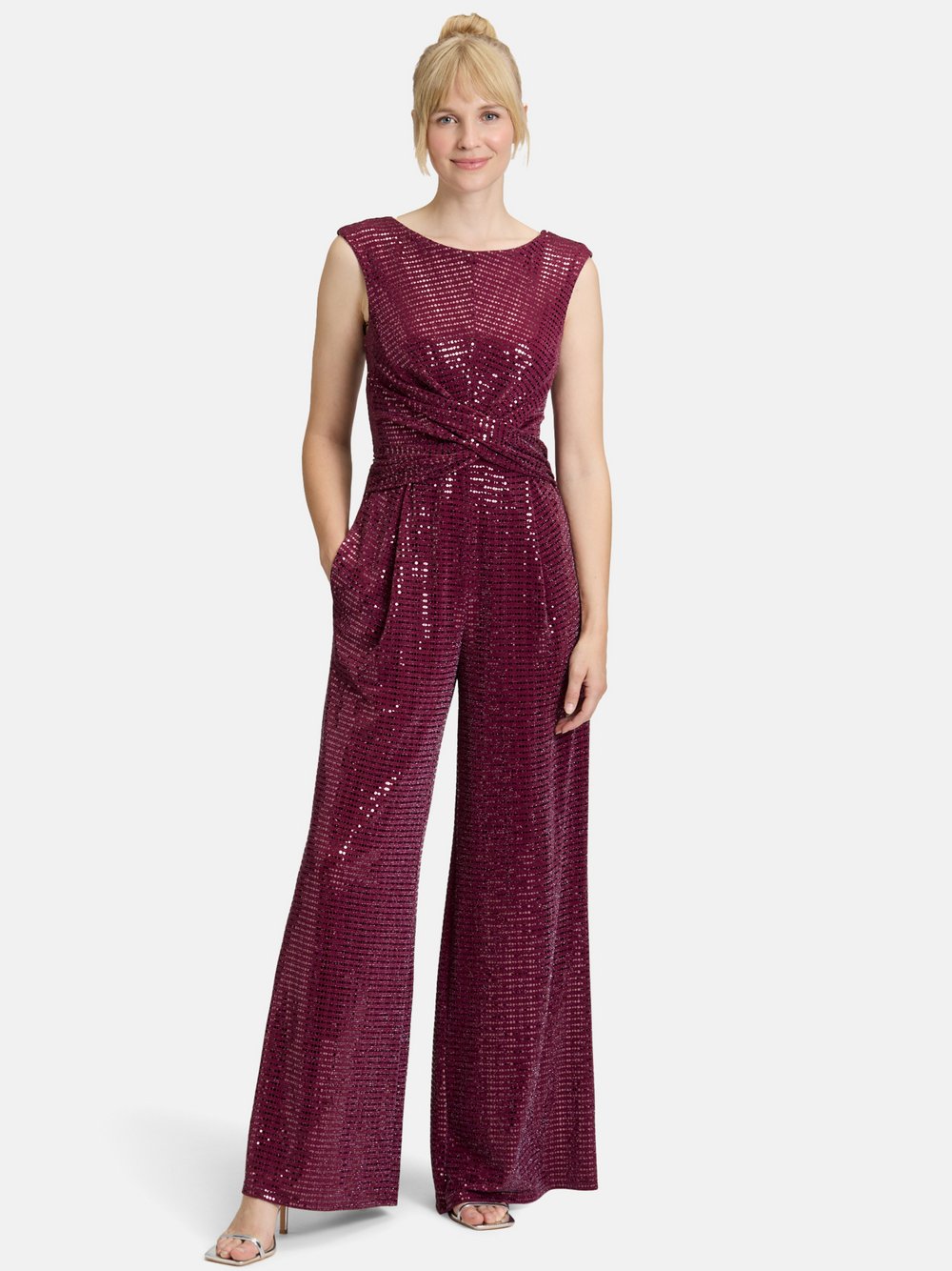 Vera Mont Jumpsuit Damen Polyamid rot, 36