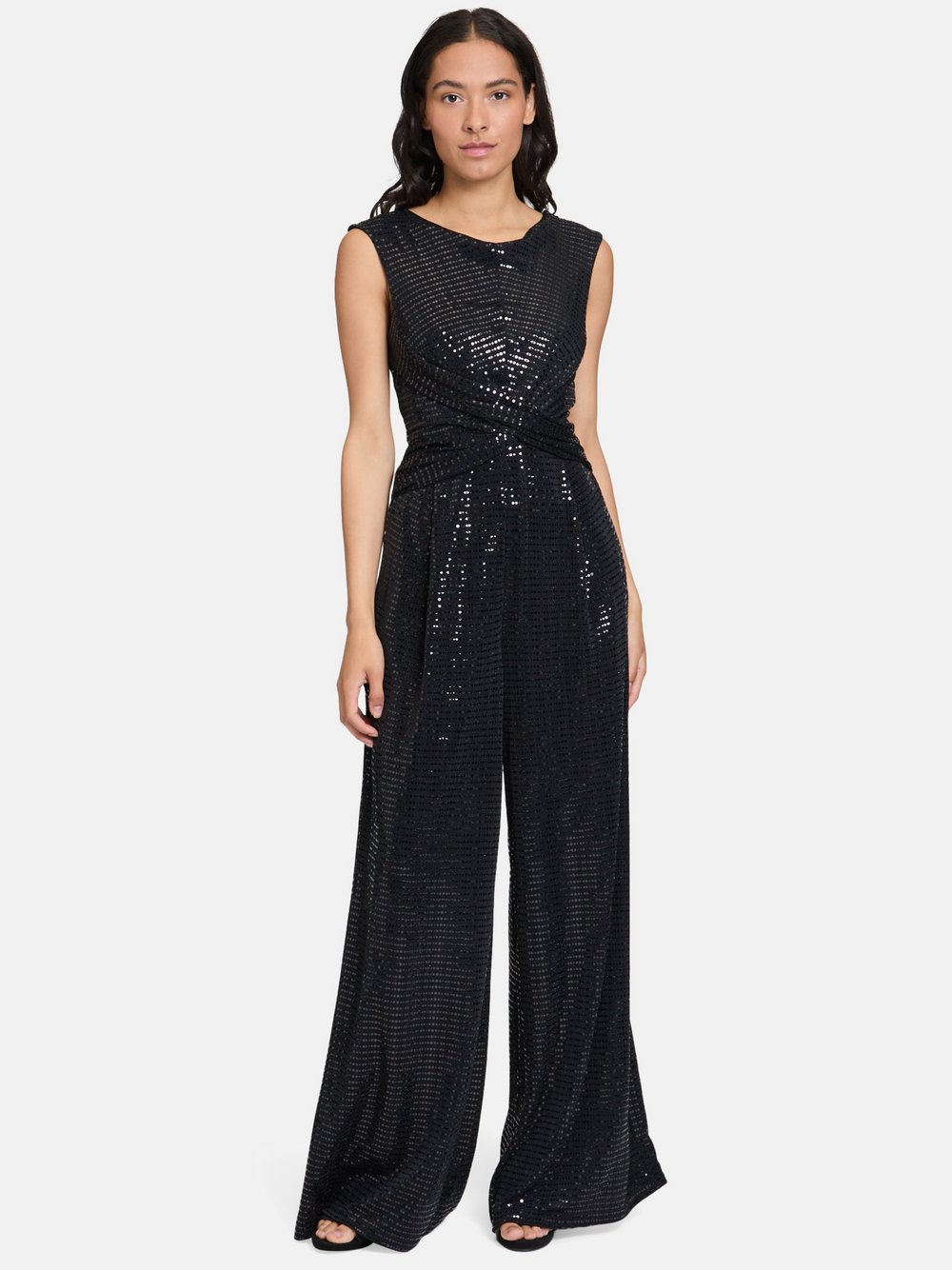 Vera Mont Jumpsuit Damen Polyamid schwarz, 46