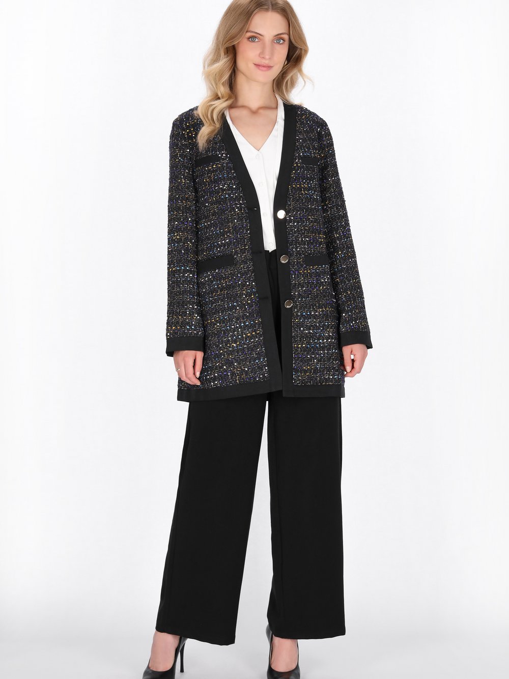 VAN GRAAF Dreimaster Damen Schwarz Blazer Groß