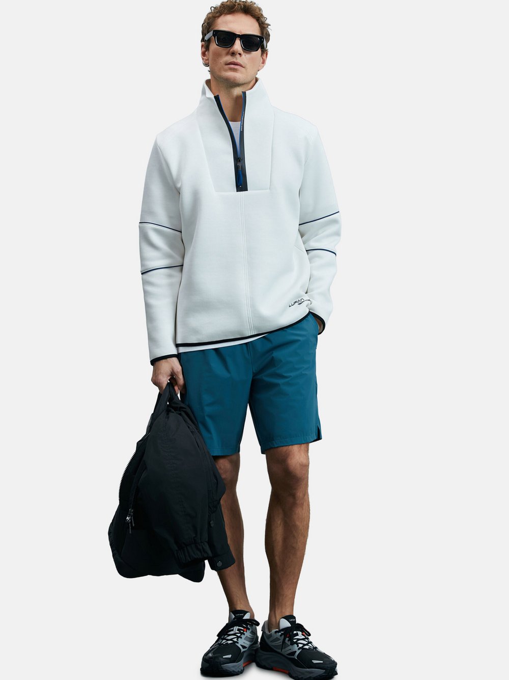 Lufian Bermuda SECOND Herren Polyamid blau, L