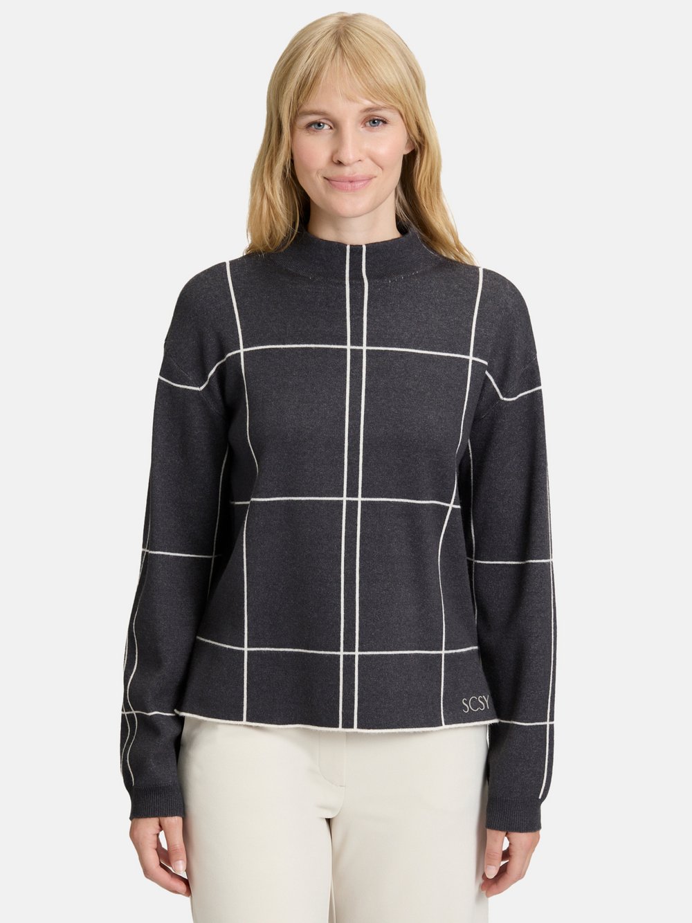 Betty Barclay Strickpullover Damen Viskose grau, 36