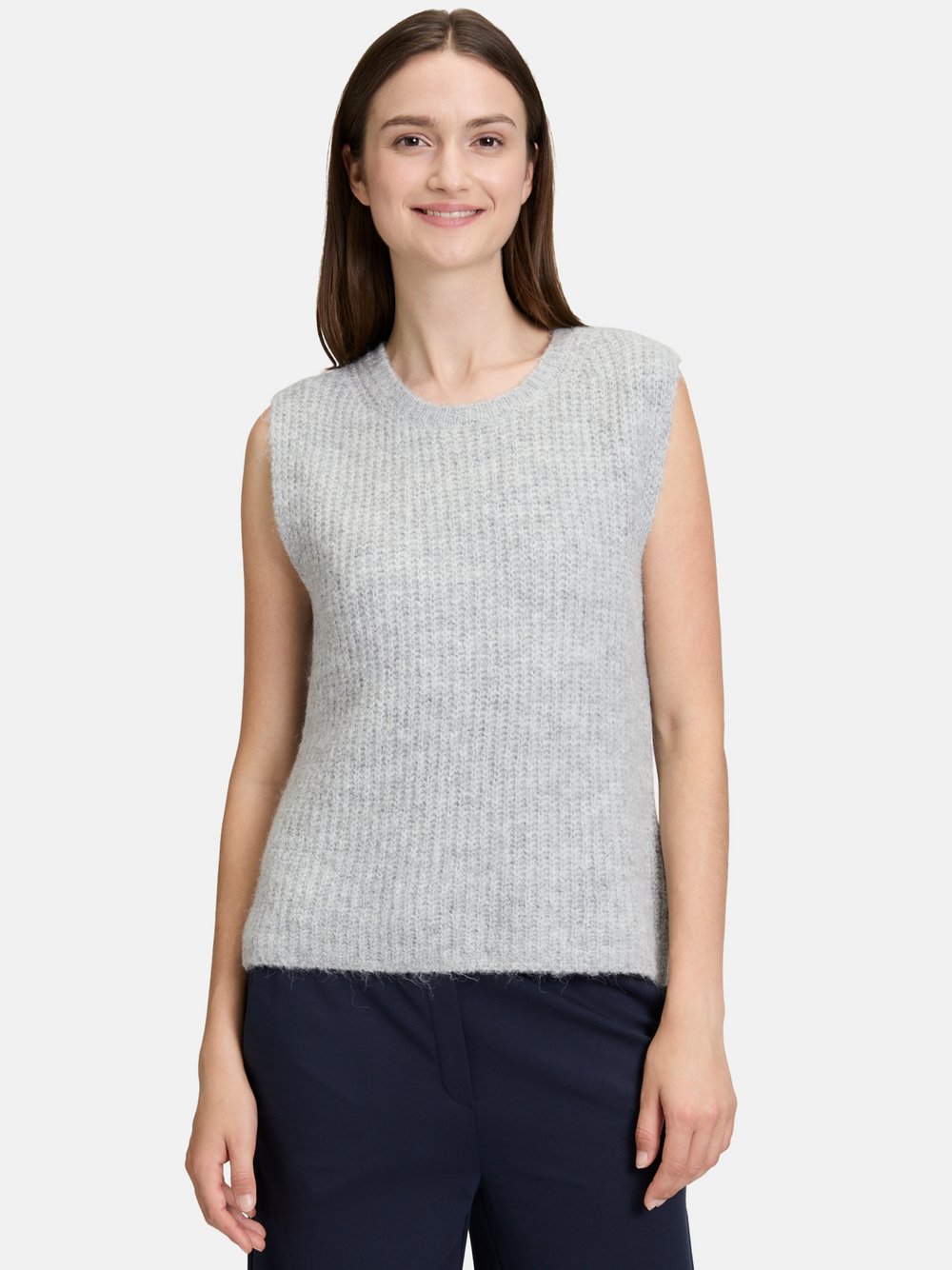 Betty & Co Strickpullunder Damen grau, 38
