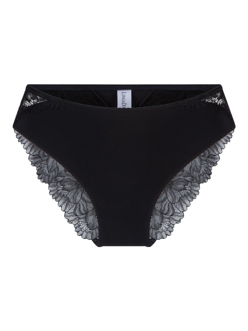 Thumbnail - LingaDore Slip Damen Polyamid schwarz, M