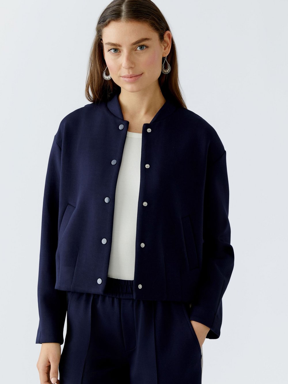 Thumbnail - Oui Blouson Damen blau, 34