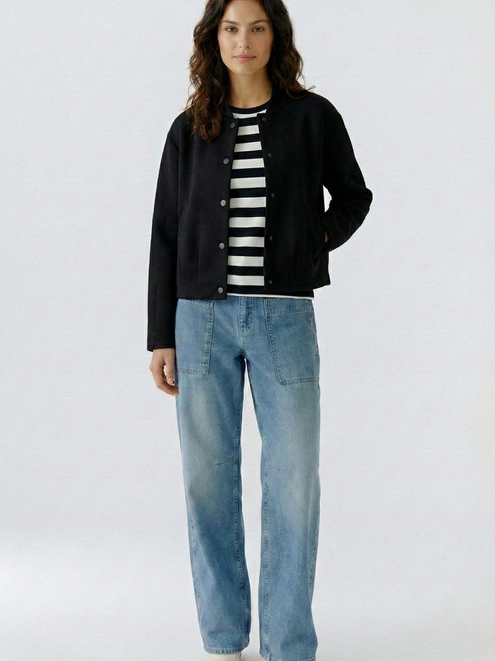 Thumbnail - Oui Blouson Damen schwarz, 46