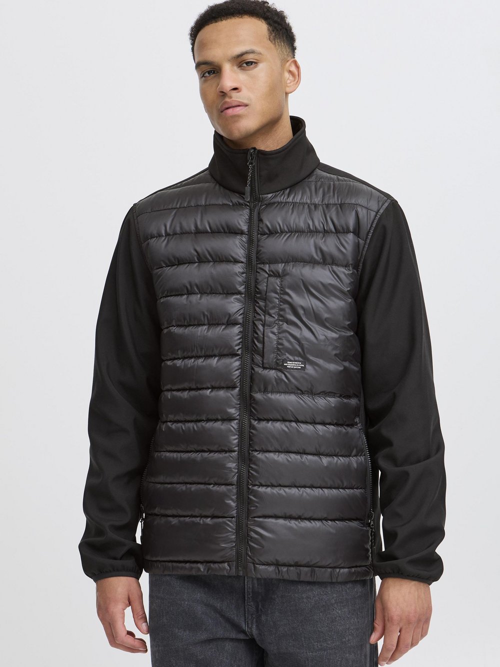 BLEND Steppjacke Herren schwarz, XL